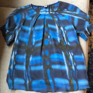 Vince 100 percent silk shirt